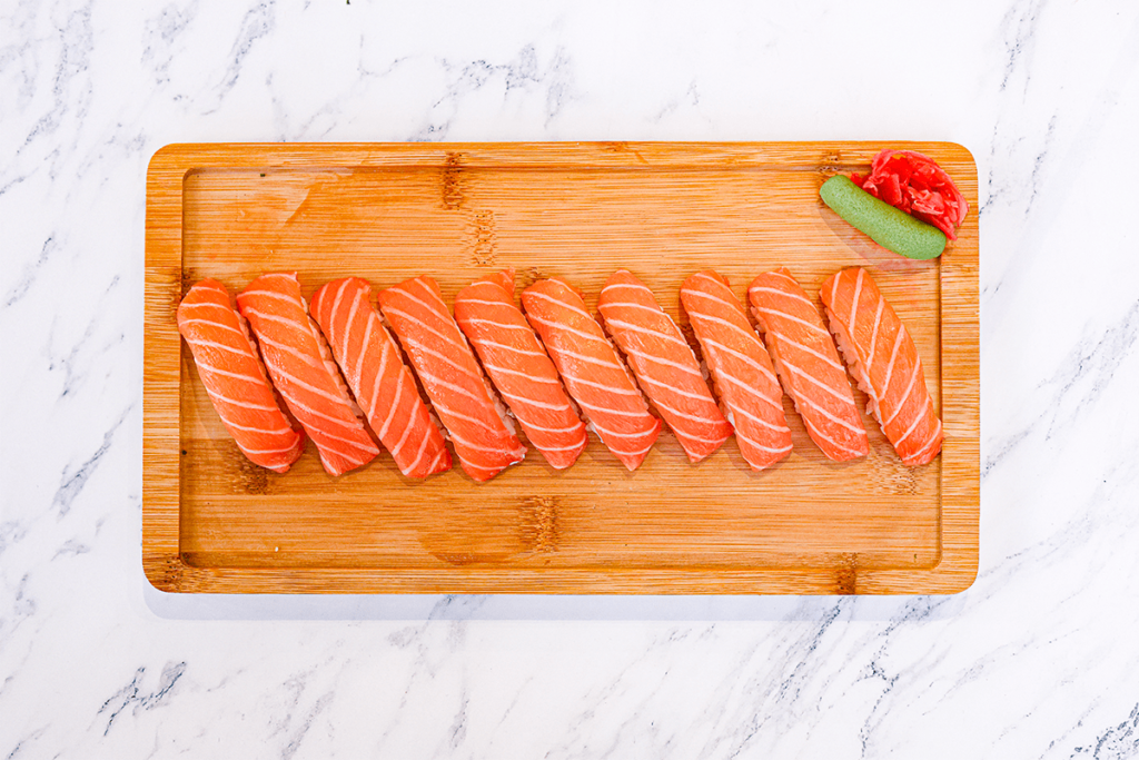 Salmon sushi